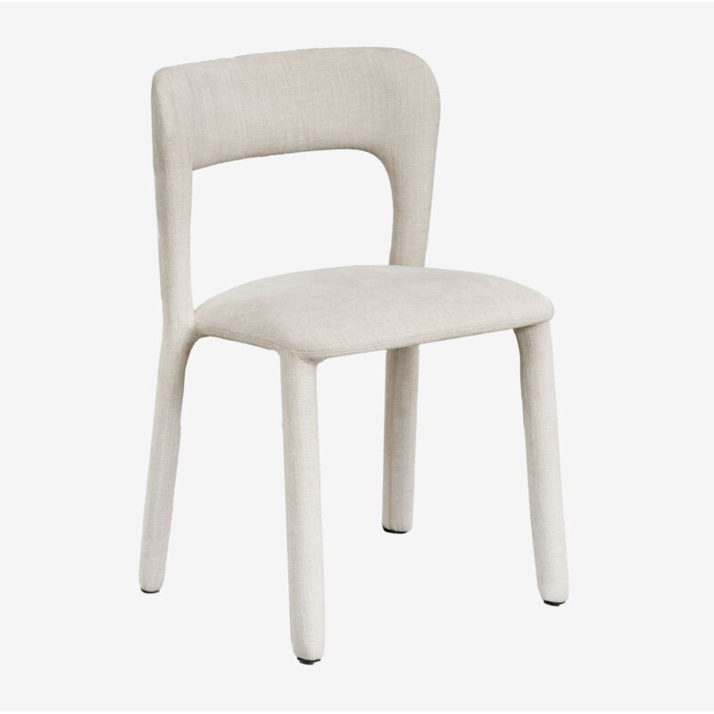 Sklum - Pack de 2 chaises de salle à manger rembourrées Brusel