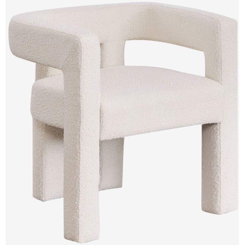 Sklum - Pack de 2 chaises de salle à manger rembourrées Liara avec accoudoirs