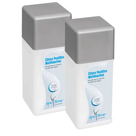 Pack de 2 Chlore pastilles multifonction SpaTime Bayrol