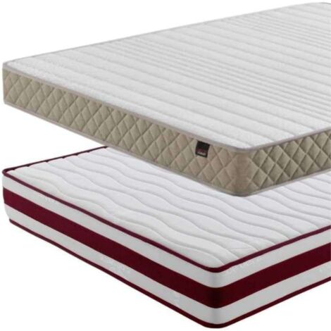 Pack de 2 Colchones formado por Colchón Rioja 90x190 cm y Colchón Eco 90x180 cm