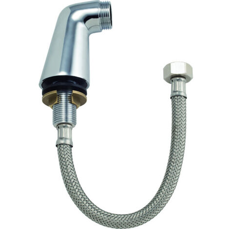 Pack de 2 colonnettes M20x27 avec flexible serti F15x21 - RIQUIER