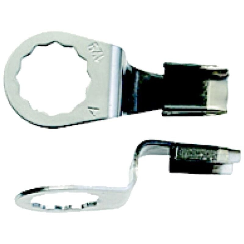 Fein - 2x couteau à racler en forme de pelle SuperCut anti-rayures 18 mm - 63903146018
