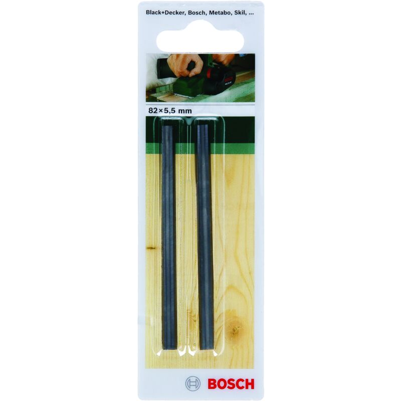 

2609256648 Set de cuchillas de cepillo 82,4 x 5,5 mm - Bosch