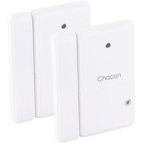 Pack de 2 détecteurs d'ouVerture porte/fenêtre - Chacon