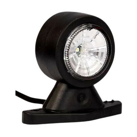 PAck de 2 feux de gabarit LED 12 24V Rouge Blanc AVEC Connectique QS075