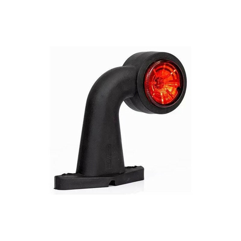 Fristom - PAck de 2 feux de gabarit led 12 24V Rouge Blanc - bras courbe court