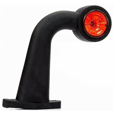 PAck de 2 feux de gabarit LED 12 24V Rouge Blanc - BRAS COURBE LONG