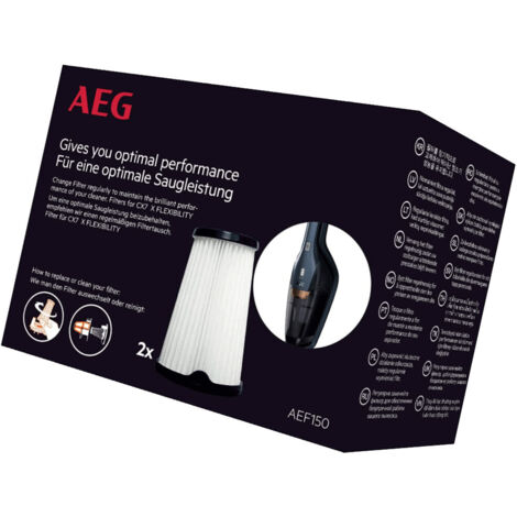 Pack de 2 filtres AEF150 d'origine