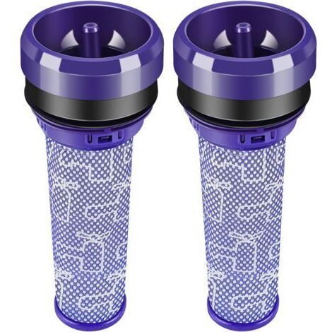 Pack de 2 filtres Dyson DC37 DC33C DC39 DC28C DC53 pré-filtre pré-moteur filtre aspirateur
