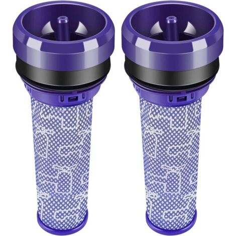 Pack de 2 filtres Dyson DC37 DC33C DC39 DC28C DC53 pré-filtre pré-moteur filtre aspirateur