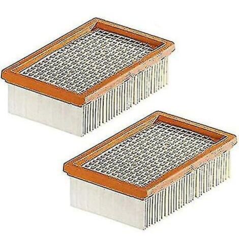 Pack de 2 filtros de repuesto para aspiradoras planas plisadas Hoover