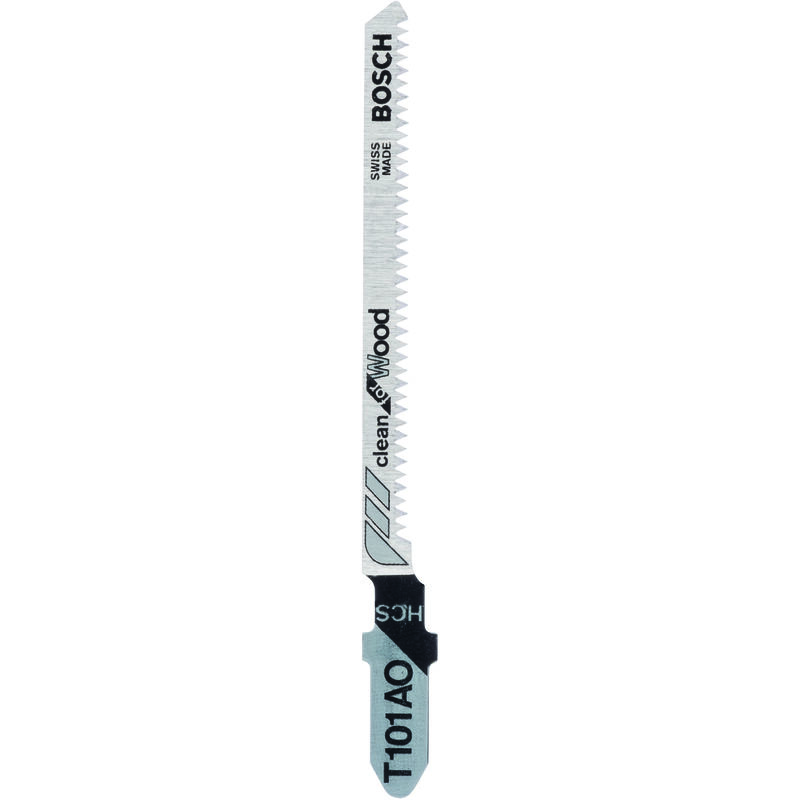 

2609256723 Hoja de sierra de calar HCS, T 101 AO Clean for Wood - Bosch