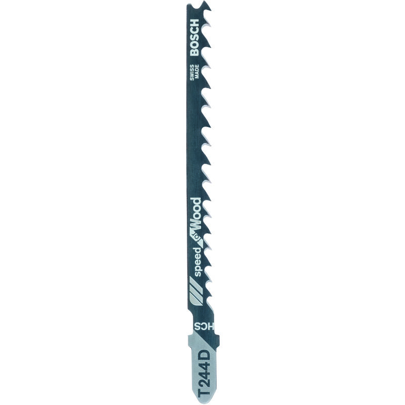 

2609256719 Hoja de sierra de calar HCS, T 244 D Speed for Wood - Bosch