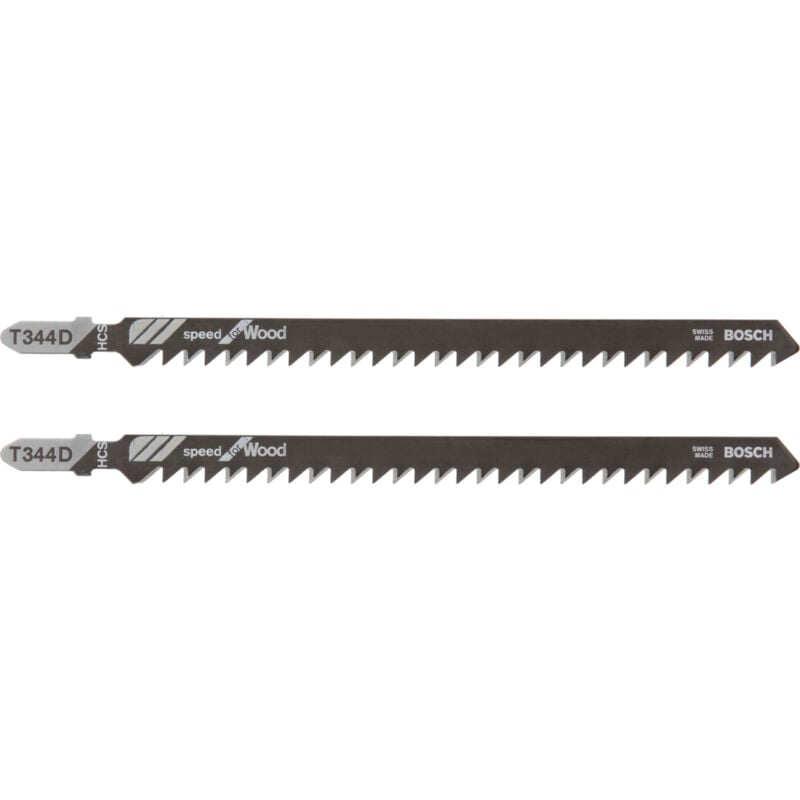 

2609256720 Hoja de sierra de calar HCS, T 344 D Speed for Wood - Bosch