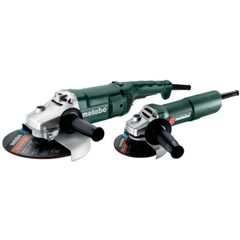 Pack de 2 meuleuses d'angle (WP 2200 230 + W 750 125) (sans batterie ni chargeur) METABO 691083000