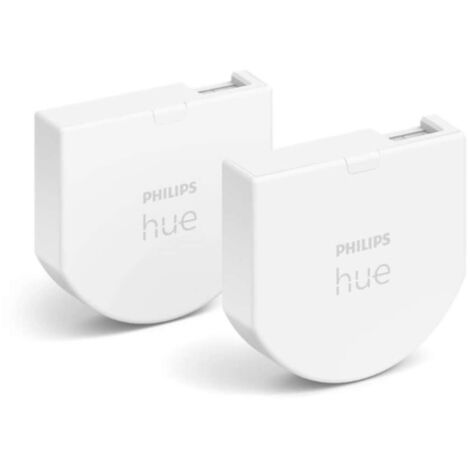 Pack de 2 modules d interrupteurs muraux Philips Hue Blanc