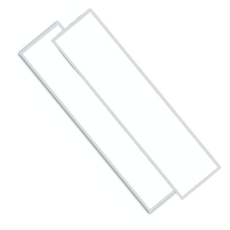 Pack de  2 - Panneau LED UGR19 36W 120x30cm - Blanc Froid  - SILUMEN