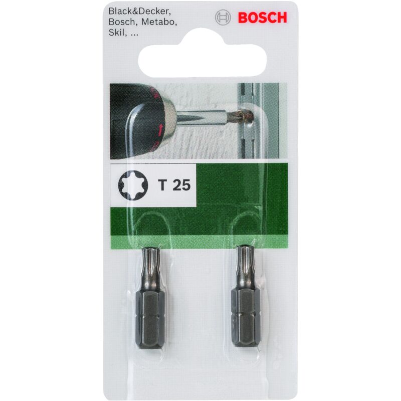 

2609255935 Punta de destornillador estándar T Torx T 25 - Bosch