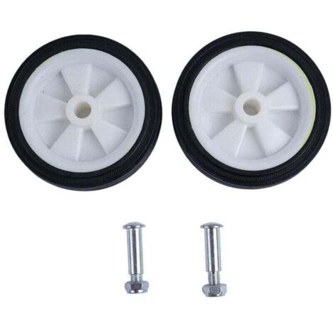 Pack de 2 ruedas para compresores de aire, XU, Accesorios para compresores de aire, Ruedas de 6 pulgadas, Amortiguadores, Antideslizantes, Silenciosas, Estables - KZQ
