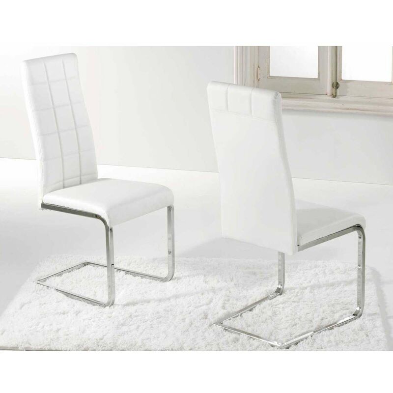 

Pack de 2 sillas Comet en varios colores 104 cm(alto)42 cm(ancho)52 cm(largo) Color Blanco