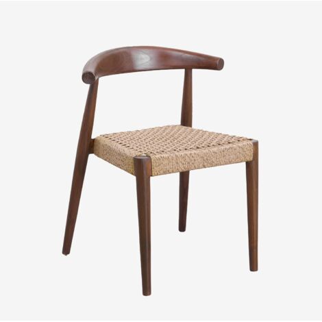 Pack de 2 sillas de jardín en madera de teca Celle SKLUM             