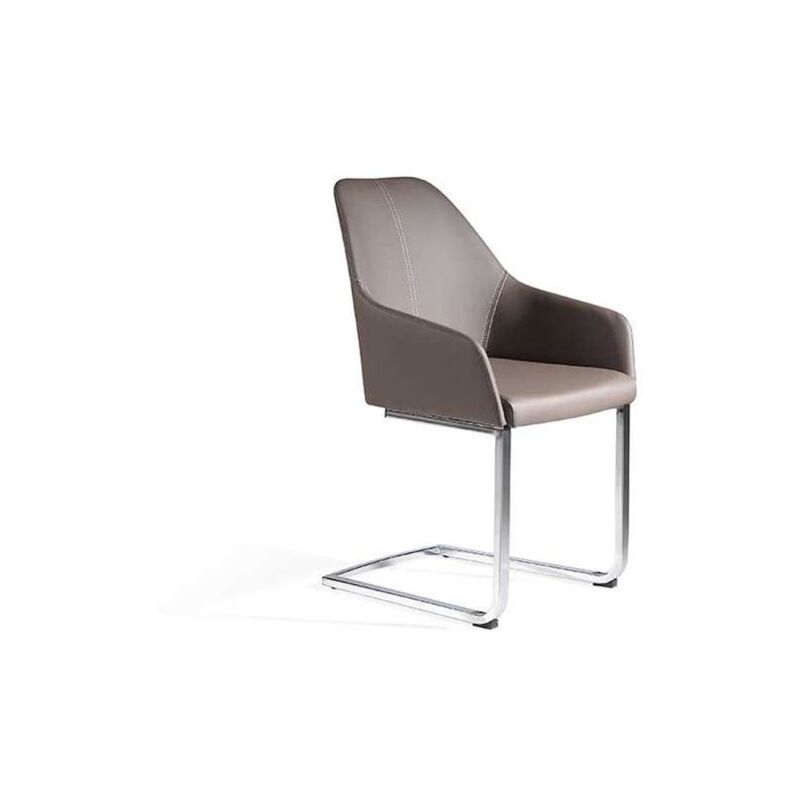 

Pack de 2 sillas en color gris topo PANDORA 55 x 58 x 88/46 cm (largo x ancho x alto)
