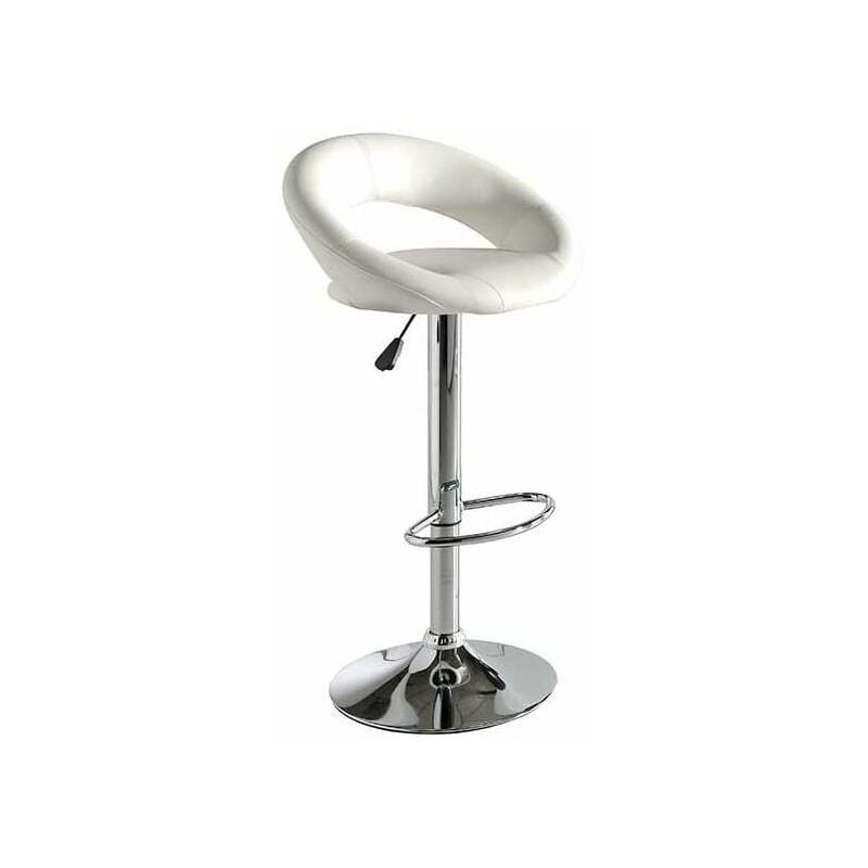 

Pack de 2 taburetes elevables LEIRE 53 x 47 x 80/101 cm (largo x alto x ancho) Color Blanco