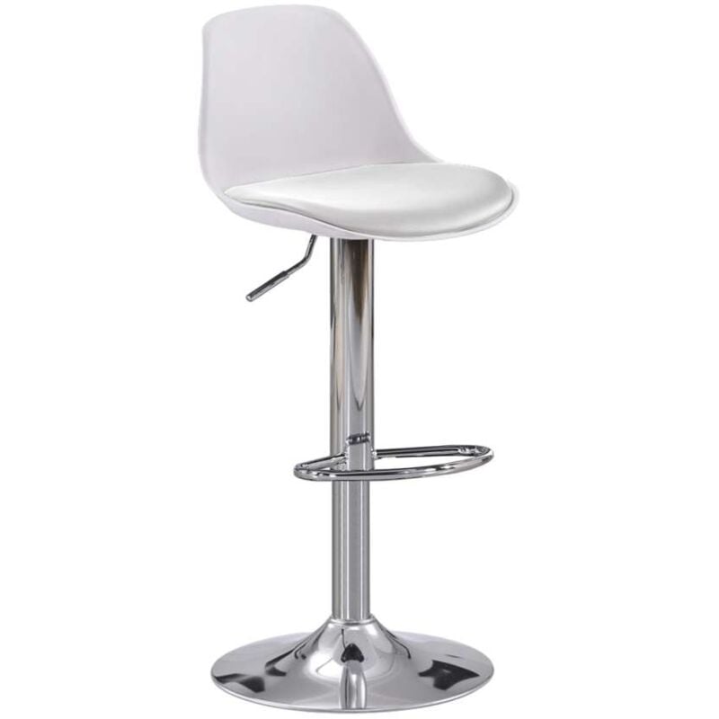 

Pack de 2 taburetes regulables modelo Picaso A elegir color blanco, gris o negro. 38 cm(ancho ) 84-104 cm(altura) 38 cm(fondo) Color BLANCO