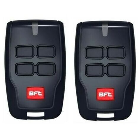 Pack de 2 télécommandes BFT Mitto B RCB04 R1 remplacée par BFT MITTO COOL C4