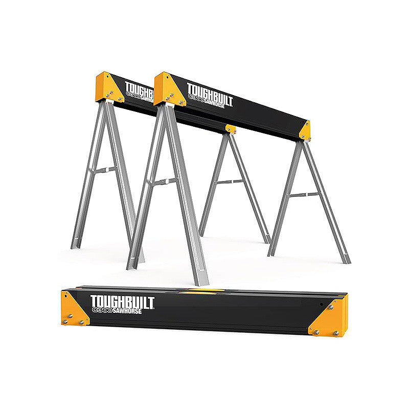 Pack de 2 tréteaux C300 Toughbuilt Capacité 1 Tonne/paire) - TB-C300-2-XEA