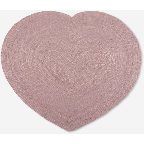 PACK DE 2 UNIDADES MANTEL INDIVIDUAL CORAZON ROSA 45X55CM