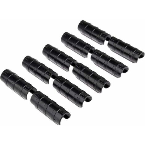 Pack de 24 clips para tubos de invernadero de 24 a 26 mm de diámetro