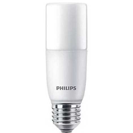 PHILIPS HUE Pack de 3 Ampoules LED Philips CorePro Stick E27 9,5W (Équivalent 68W) – Lumière Blanche Chaude 3000K