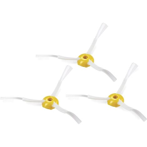 PACK DE 3 BROSSES LATERALES ASPIRATEUR IROBOT ROOMBA 500 81901B Irobot