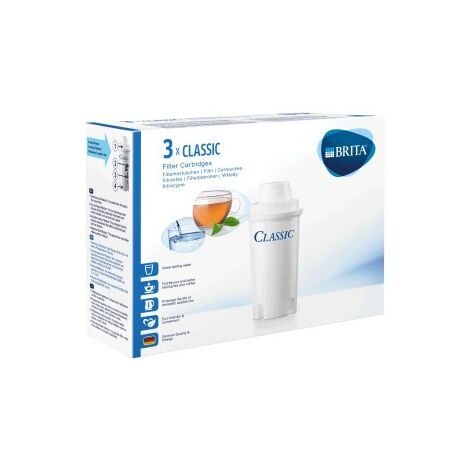 Pack de 3 cartouches classic pour Bouilloire BRITA 205386