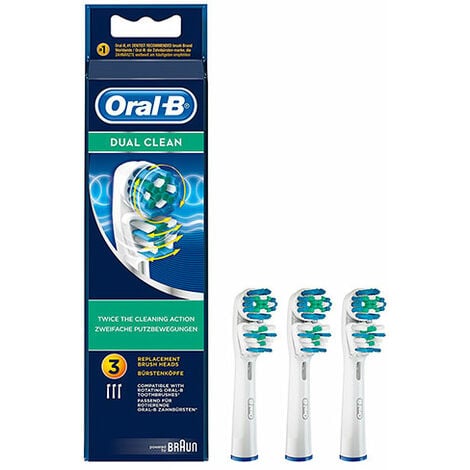 PACK DE 3 CEPILLOS DOBLE CABEZAL ORAL B