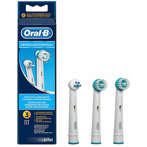 PACK DE 3 CEPILLOS ORTHO CARE ORAL B