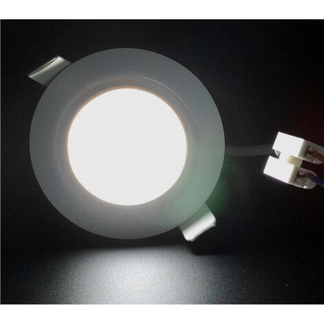 Pack de 3 Downlight Led Redondo Empotrable Orientable 8w 3000k-6000k.