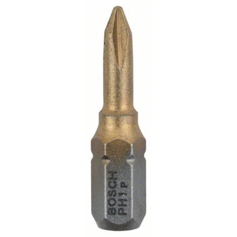 Pack de 3 embouts Philips PH1 25mm - BOSCH - 2607001544
