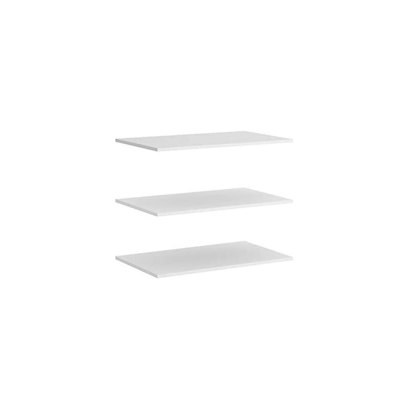 

Pack de 3 estantes, diemnsiones ancho 87,4 x fondo 51cm grosor 16mm
