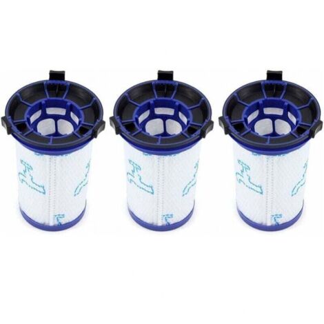 Pack de 3 filtros de recambio para aspiradora inalámbrica Rowenta Air Force 360 / X-Pert Essential 260 RH9037 RH9038 RH9039 RH9051 RH9057 RH9079 RH9081 RH9086 (alternativa a ZR009001)