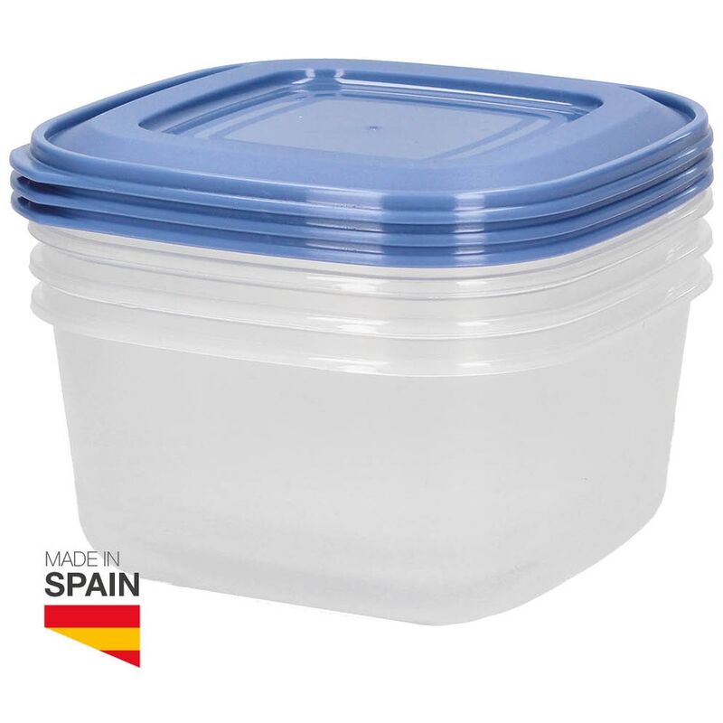 

GSC - Pack de 3 tapers hermeticos de plastico 0.60L