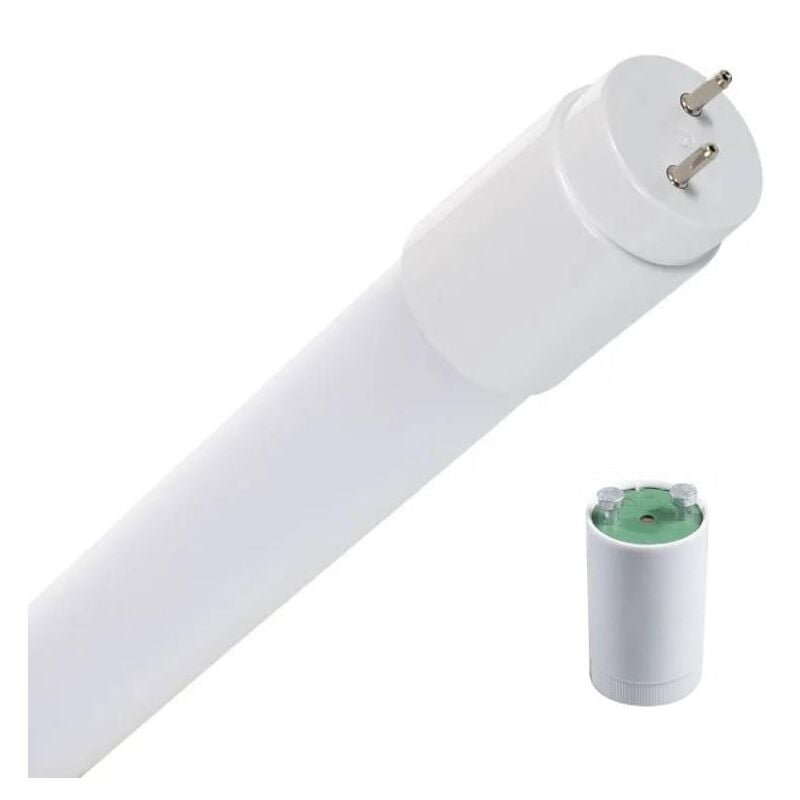 

Tubo de LED T8 1200 mm 18W Cristal (Conexión 1 Lateral) Blanco Frío 6400K | IluminaShop