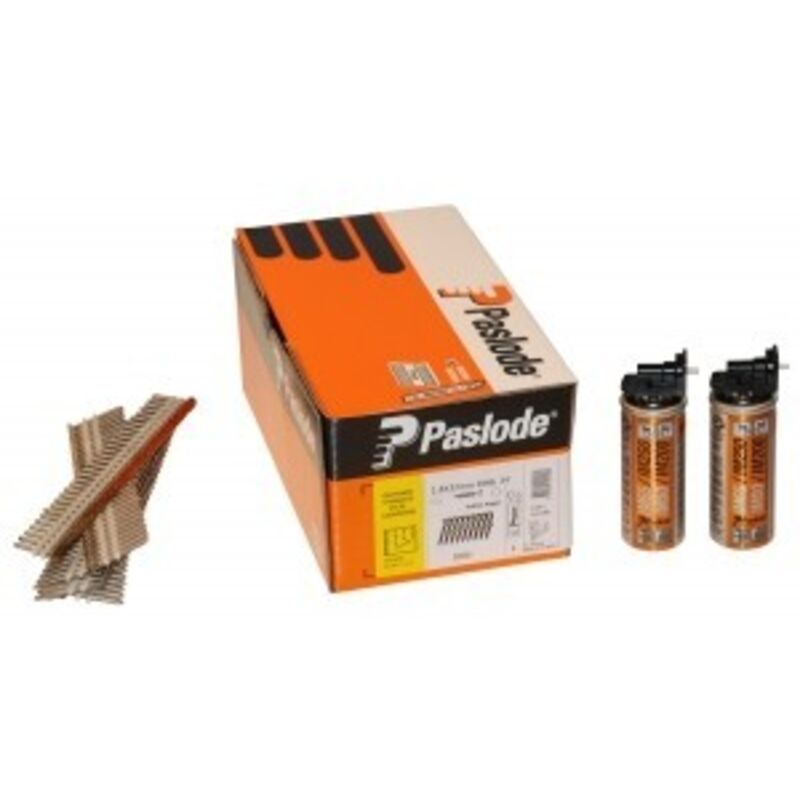 Clou IM350 lisse bande papier 34° - 3.1 x 90 mm - pack de 2200 - paslode