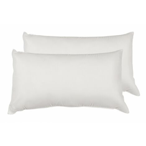 Pack de 4 Almohadas fibras siliconadas calidad Hotel 70 cm