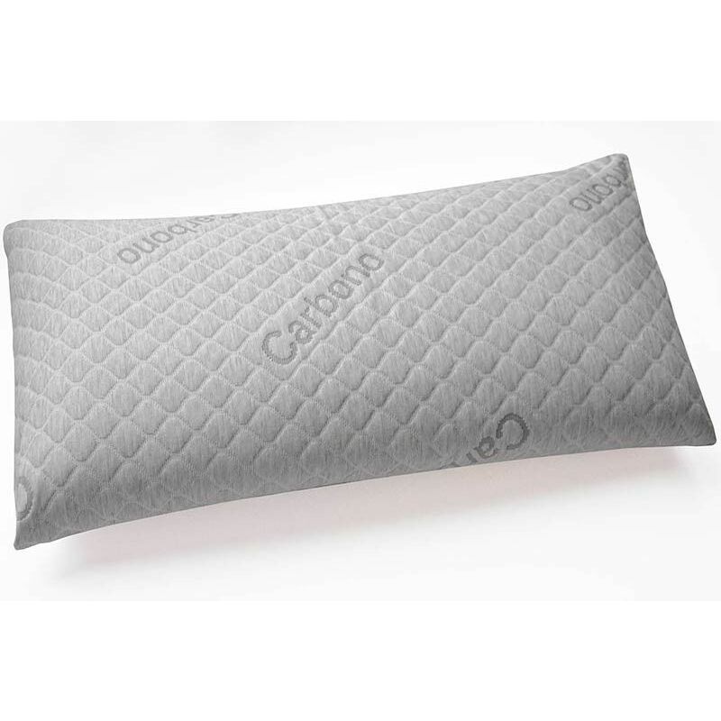 

Pack de 4 almohadas viscoelastica Carbono del alta transpirabilidad y absorción de la humedad 75x35 cm - Kamasof