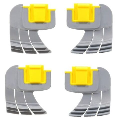 Pack de 4 cepillos de fregado ciclónicos centrífugos r0714400 para limpiafondos Zodiac mx8 mx6 Elite