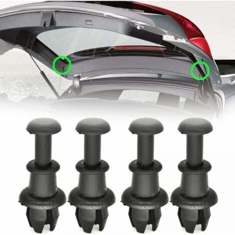 Pack de 4 clips de fijación para llegar al Audi A3 S3 8P 8V Q5 SQ5 8R Q2,