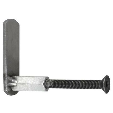 Pack de 4 équerres de fixation pour porte de foyer