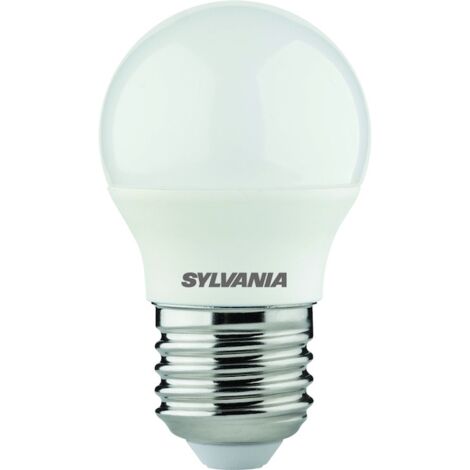 Pack de 4 lampes LED TOLEDO sphérique - E27 - 4.5 W - 470 Lm - 2700 K - SYLVANIA
